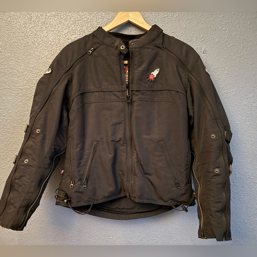 Joe Rocket Racing Women’s Black Performance Motorcycle Jacket Size M